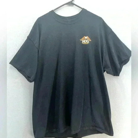 Harley Davidson Tee on Gildan tag “Hog Riders Club” T-shirt - Picture 2 of 6